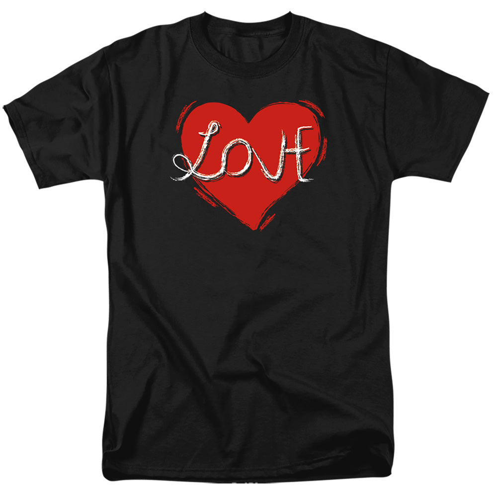 Love Hate Mens T Shirt Black