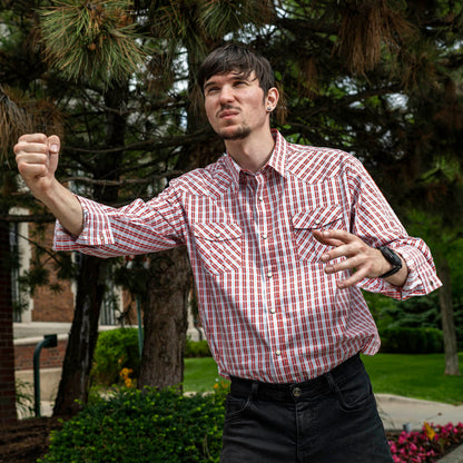 LetterKenny Wayne Plaid Costume Shirt