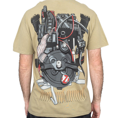 Ghostbuster Adult Short Sleeve Costume T Shirt with Back Print