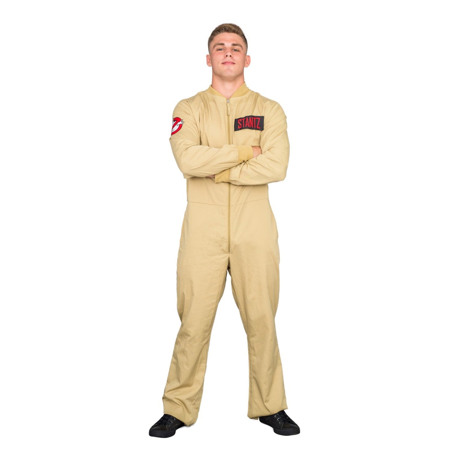 Ghostbusters Zip up Jumpsuit with 4 Attachable Patches