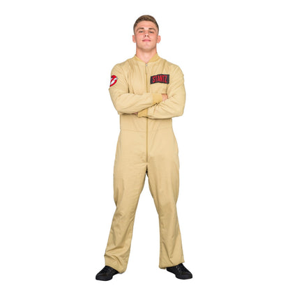 Ghostbusters Zip up Jumpsuit with 4 Attachable Patches