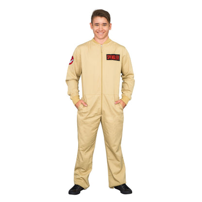 Ghostbusters Zip up Jumpsuit with 4 Attachable Patches