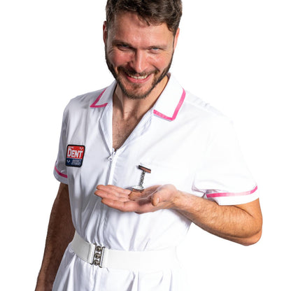 Dark Knight Dent Superhero Villain Nurse Cosplay Halloween Cosplay Costume Set