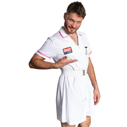 Dark Knight Dent Superhero Villain Nurse Cosplay Halloween Cosplay Costume Set