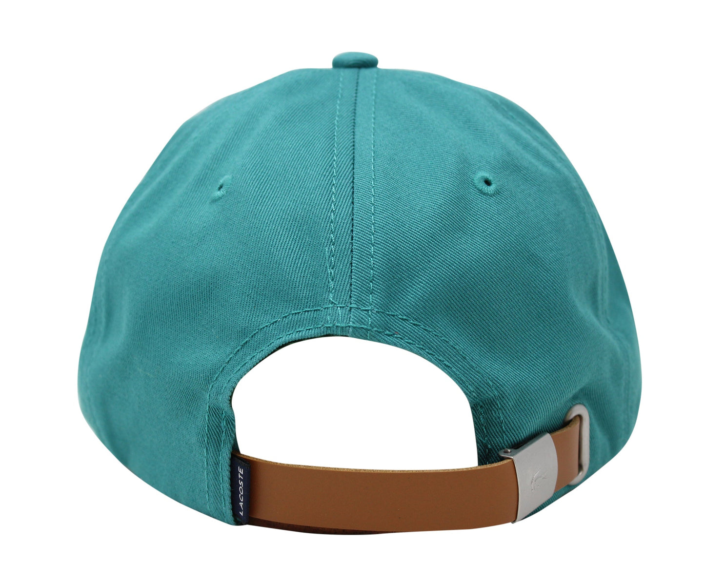 Lacoste Men's Classic Large Croc Logo Cap with Leather Strap Hat