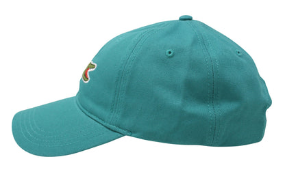 Lacoste Men's Classic Large Croc Logo Cap with Leather Strap Hat