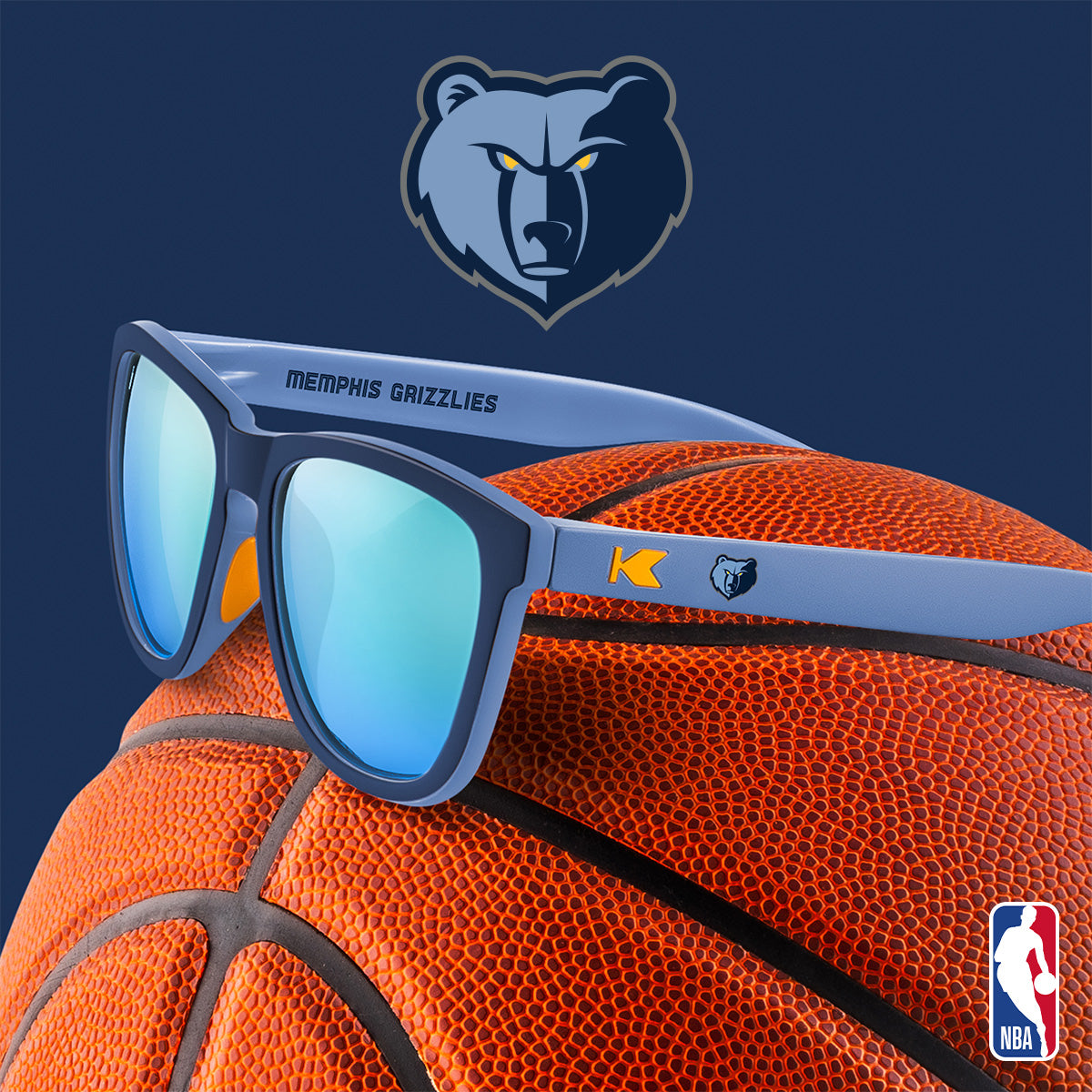 Memphis Grizzlies Officially Licensed Knockaround Sunglasses