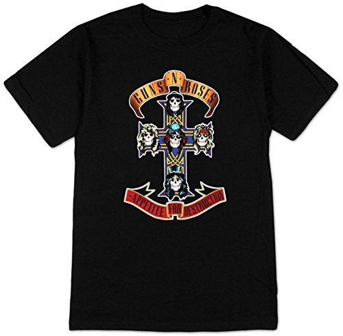 Guns N Roses Appetite for destruction - Cross Mens T Shirt