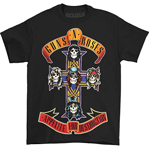 Guns N' Roses GUNS N ROSES APPETITE FOR DESTRUCTION SS TEE XL Mens T Shirt