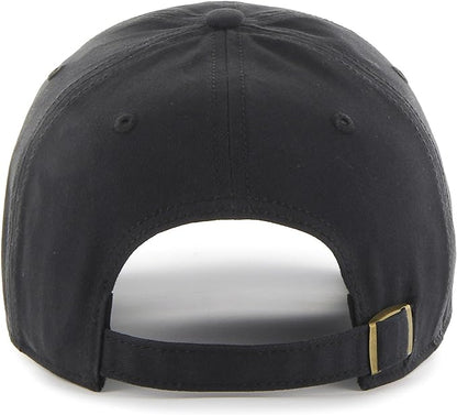 47 Brand NHL Boston Bruins Miata Clean Up Hat Adjustable Cap Black
