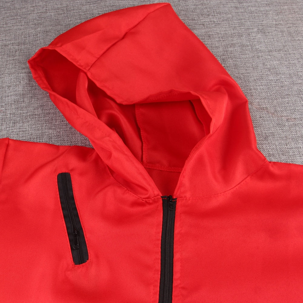 Halloween Hooded Money Heist Party Costume