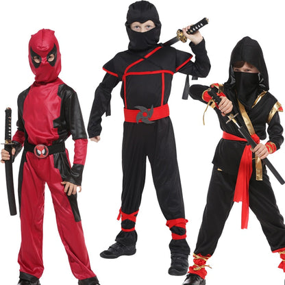 Ninja Party Warrior Halloween Costumes