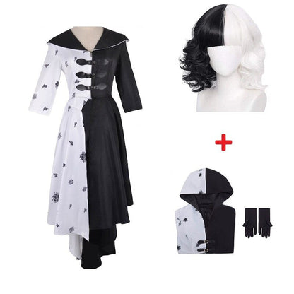 Cruella De Vil Costume For Halloweeen