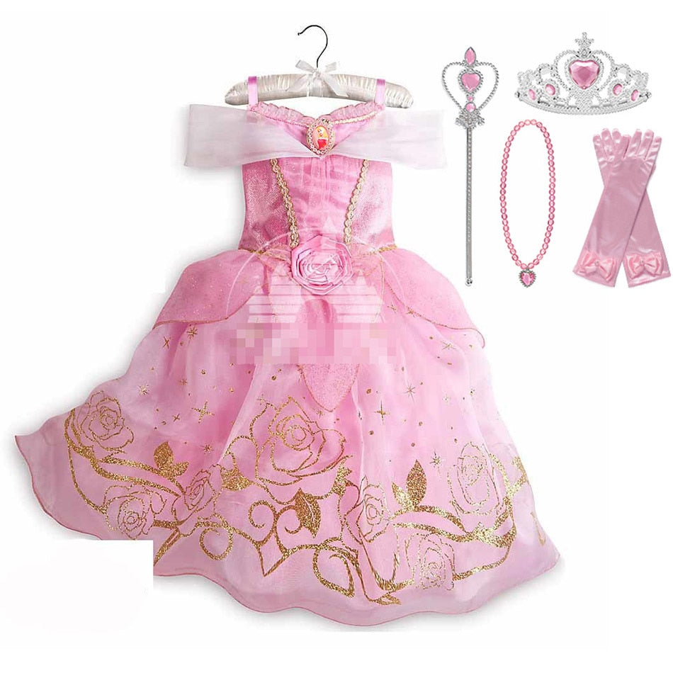 Disney Princess Party Dress for Girls
