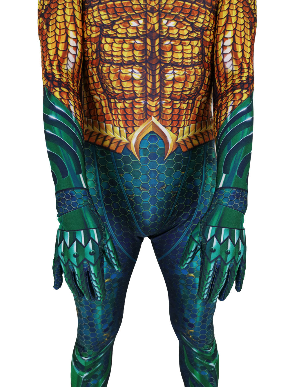 Aquaman Cosplay Superhero  Bodysuit Suit
