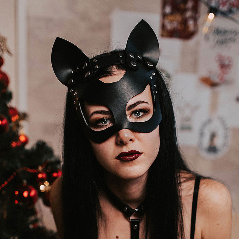 Bunny Girl Sexy Leather Mask