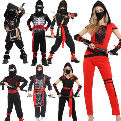 Ninja Party Warrior Halloween Costumes