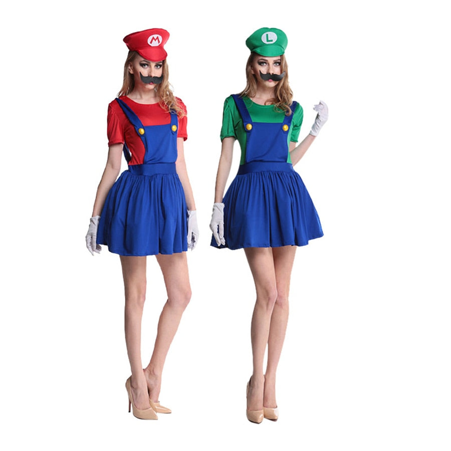 Super Luigi Mari Brothers Costumes