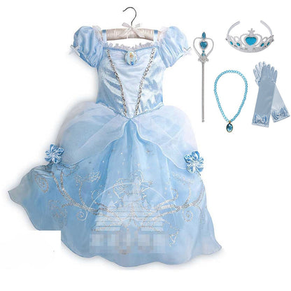 Disney Princess Party Dress for Girls