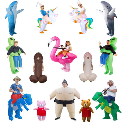 Funny Halloween Fluffy Costumes