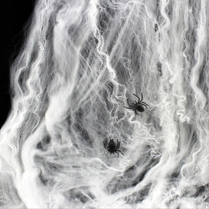 Halloween Decorations Artificial Spider Web