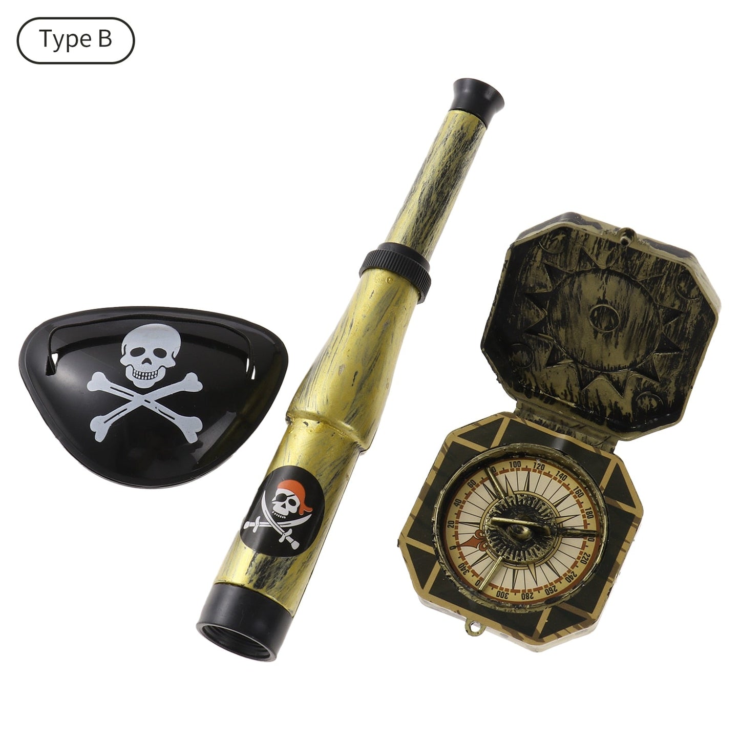 Pirate Accessory Set For Decoration
