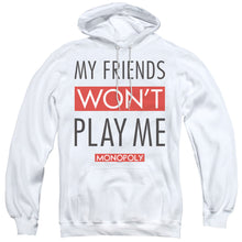 Load image into Gallery viewer, Monopoly My Friends Mens Hoodie White
