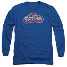 Load image into Gallery viewer, Play Doh Lid Mens Long Sleeve Shirt Royal Blue
