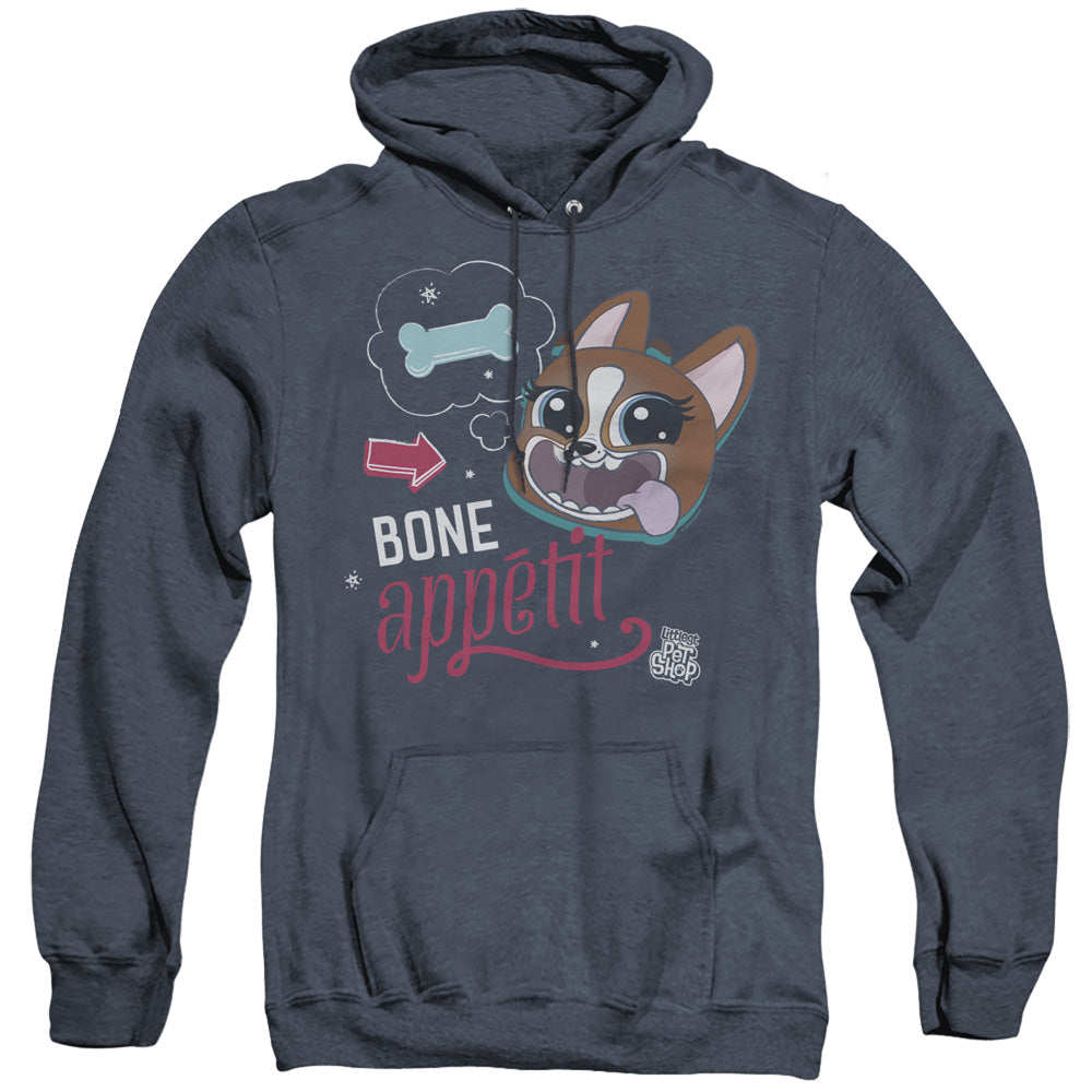 Littlest Pet Shop Bone Appetit Heather Mens Hoodie Navy
