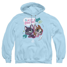 Load image into Gallery viewer, Littlest Pet Shop Are You Kitten Me Mens Hoodie Light Blue
