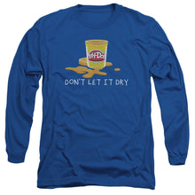 Load image into Gallery viewer, Play Doh Dry Out Mens Long Sleeve Shirt Royal Blue
