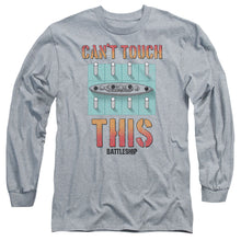 Load image into Gallery viewer, Battleship Cant Touch This Mens Long Sleeve Shirt Athletic Heather
