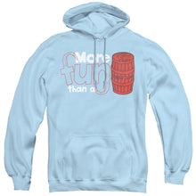 Load image into Gallery viewer, Barrel Of Monkeys More Fun Mens Hoodie Light Blue
