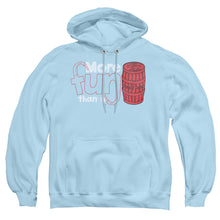 Load image into Gallery viewer, Barrel Of Monkeys More Fun Mens Hoodie Light Blue
