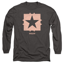 Load image into Gallery viewer, Scrabble Free Space Mens Long Sleeve Shirt Charcoal Officially Licensed
