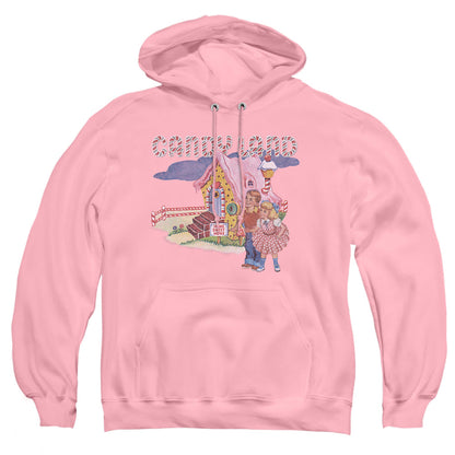 Candy Land Cotton Candy Land Mens Hoodie Pink