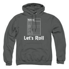 Load image into Gallery viewer, Yahtzee Lets Roll Mens Hoodie Charcoal
