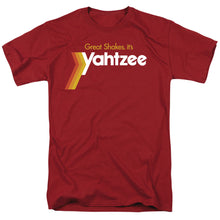 Load image into Gallery viewer, Yahtzee Great Shakes Mens T Shirt Cardinal

