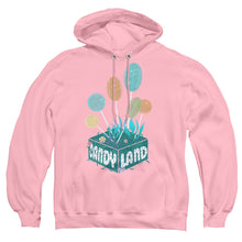 Load image into Gallery viewer, Candy Land Isometric Lollipop Block Mens Hoodie Pink
