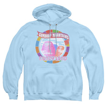 Load image into Gallery viewer, Candy Land Gumdrop Mountains Mens Hoodie Light Blue
