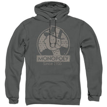Load image into Gallery viewer, Monopoly Wink Mens Hoodie Charcoal
