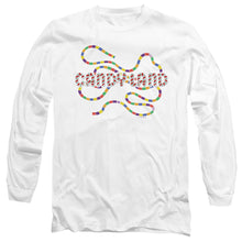 Load image into Gallery viewer, Candy Land Candy Land Board Mens Long Sleeve Shirt White Officially Licensed
