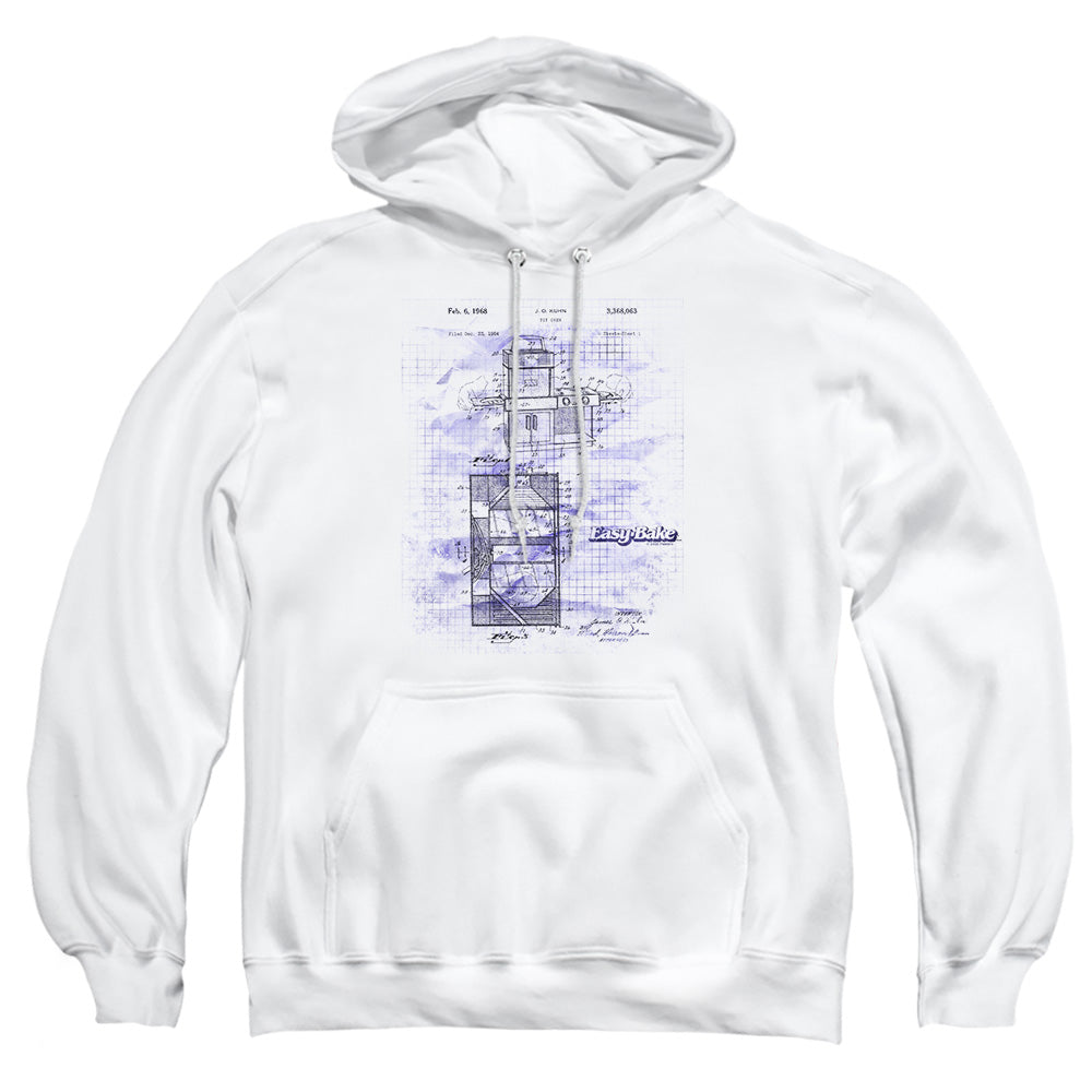 Easy Bake Oven Easy Bake Patent Mens Hoodie White