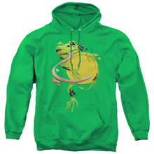 Load image into Gallery viewer, Play Doh Frog Hugging Play Doh Lid Mens Hoodie Kelly Green
