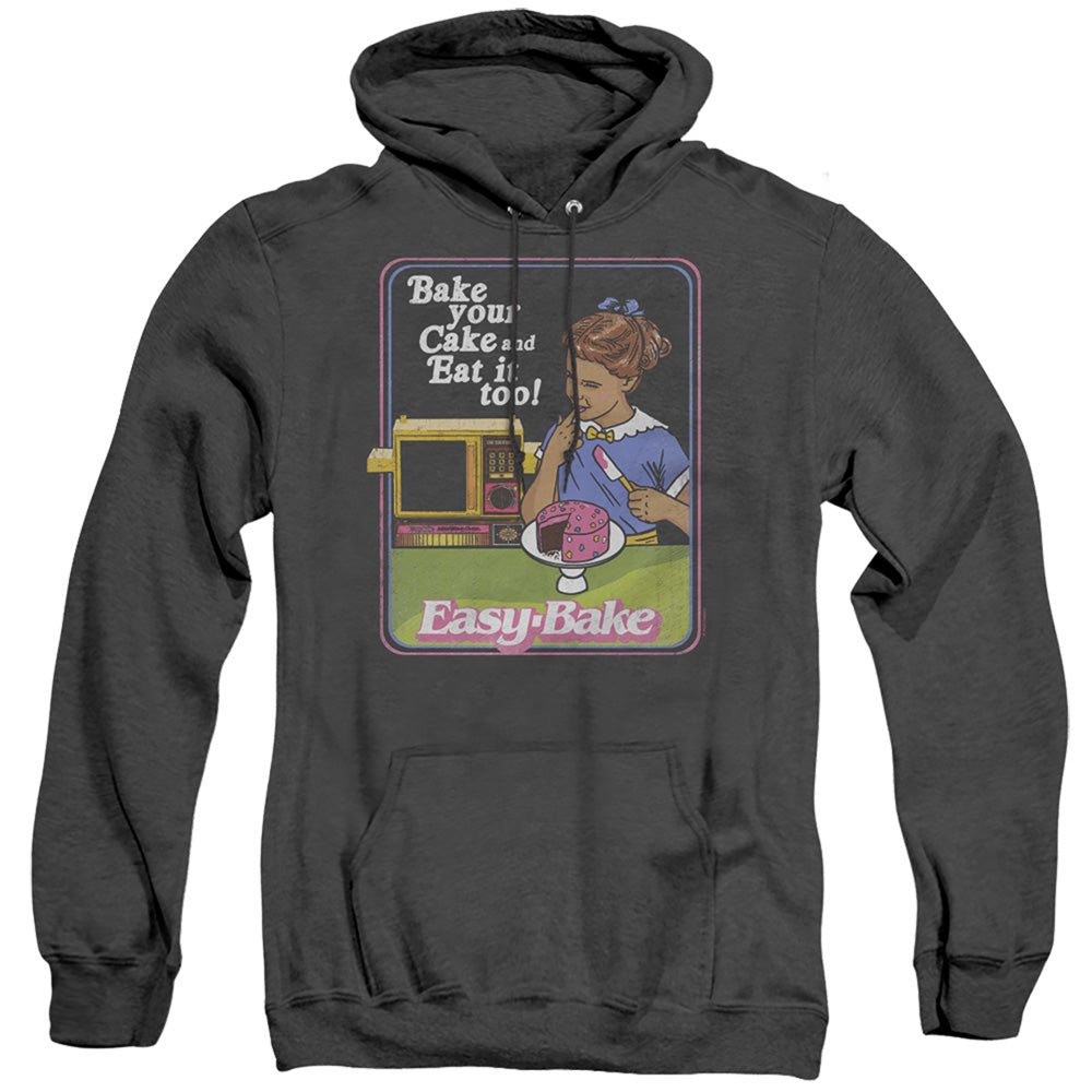 Easy Bake Oven Bake Your Cake Heather Mens Hoodie Black