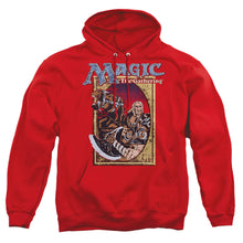 Load image into Gallery viewer, Magic The Gathering Fifth Edition Deck Art Mens Hoodie Red
