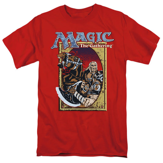 Magic The Gathering Fifth Edition Deck Art Mens T Shirt Red