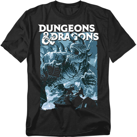 Dungeons And Dragons Tarrasque Mens T Shirt Black