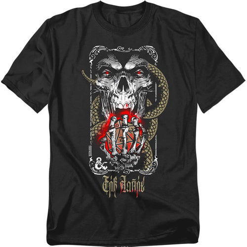 Dungeons And Dragons Lich For Chaos Mens T Shirt Black