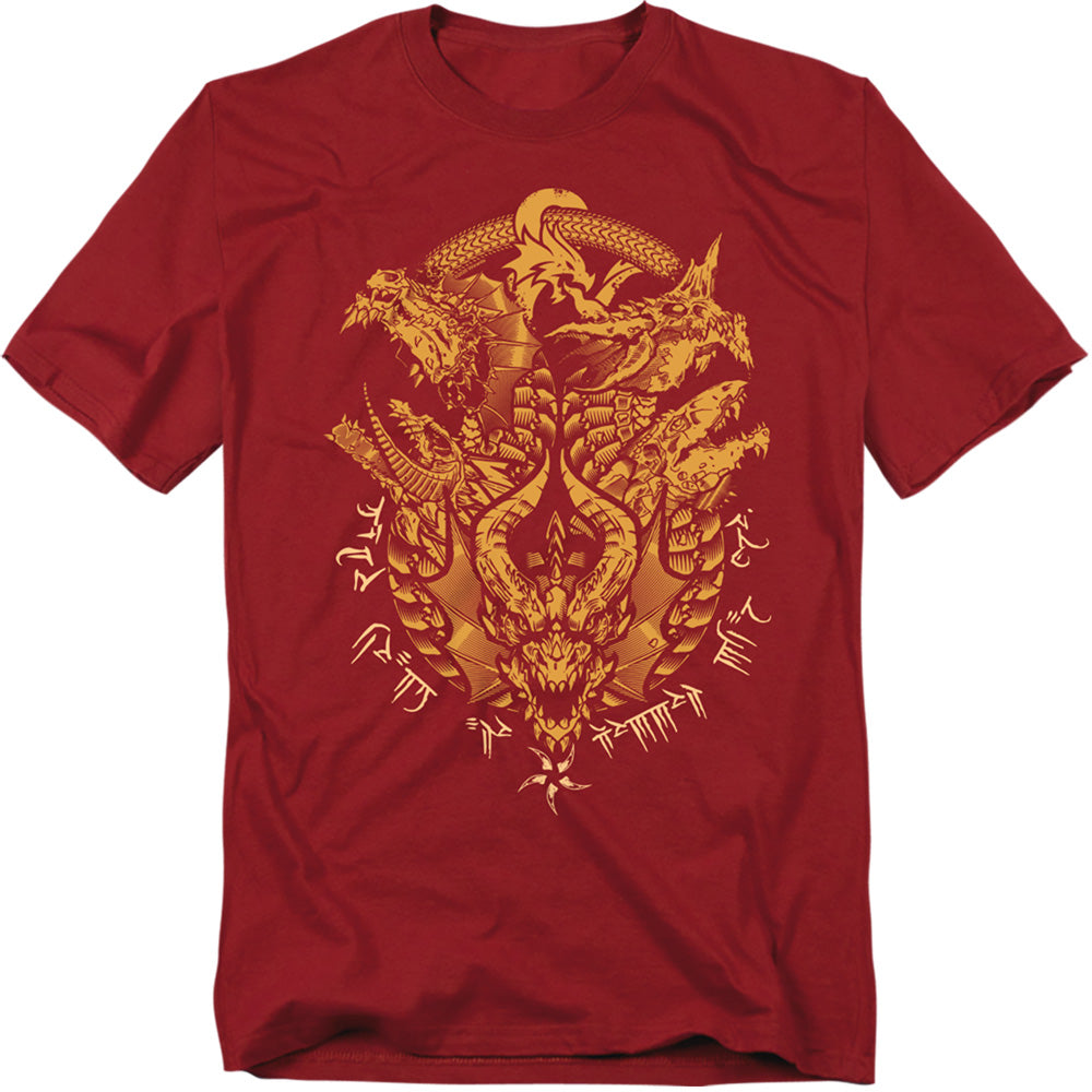 Dungeons And Dragons Tryanny Of Dragons Mens T Shirt Cardinal